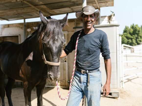 Horse Barn Worker